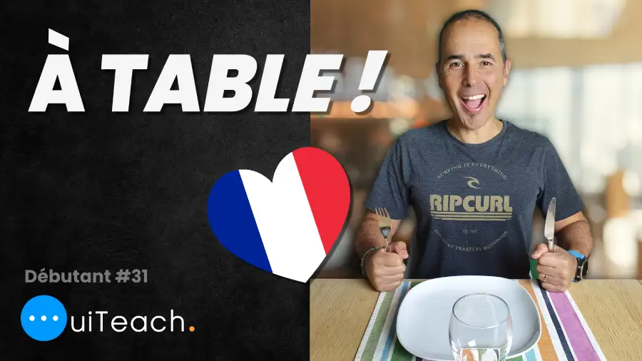 The most used vocabulary in French : All about the meal ?️