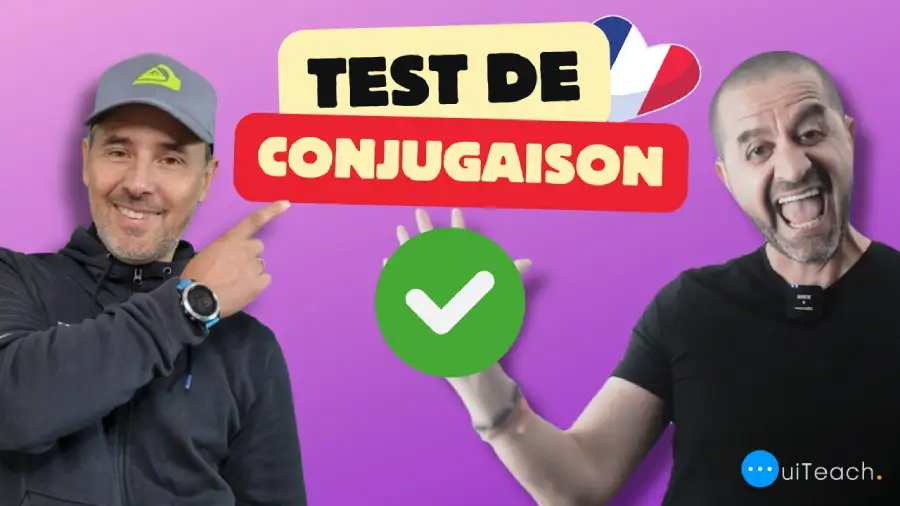 Conjugation test in French : The present indicative tense