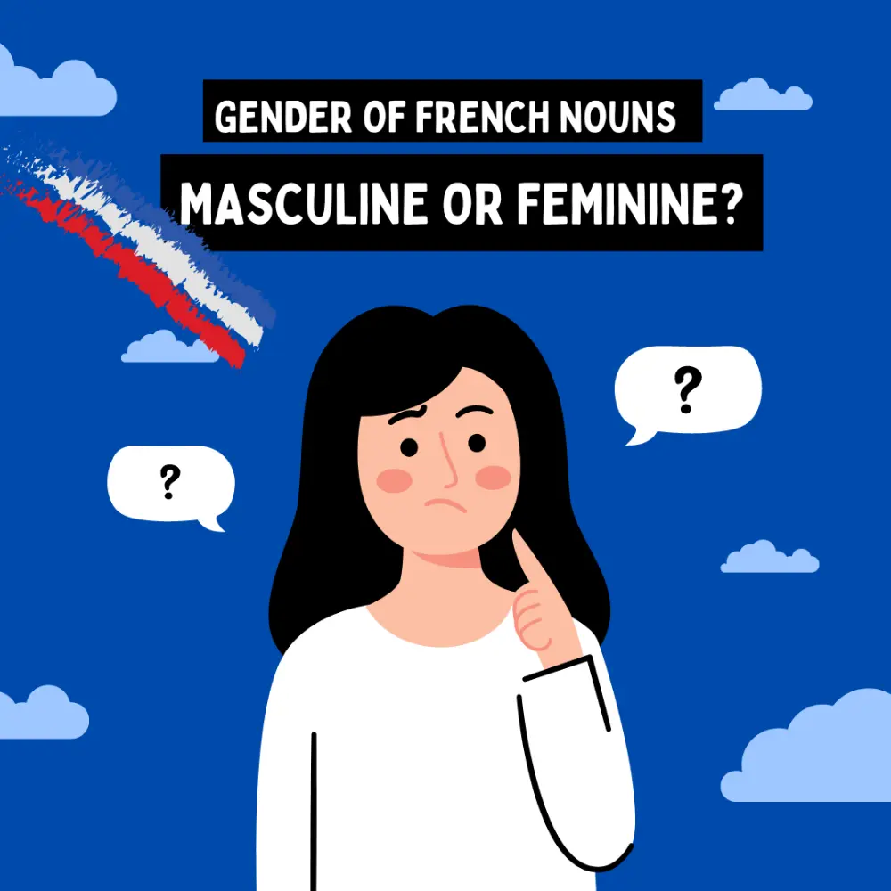 GENDER OF FRENCH NOUNS