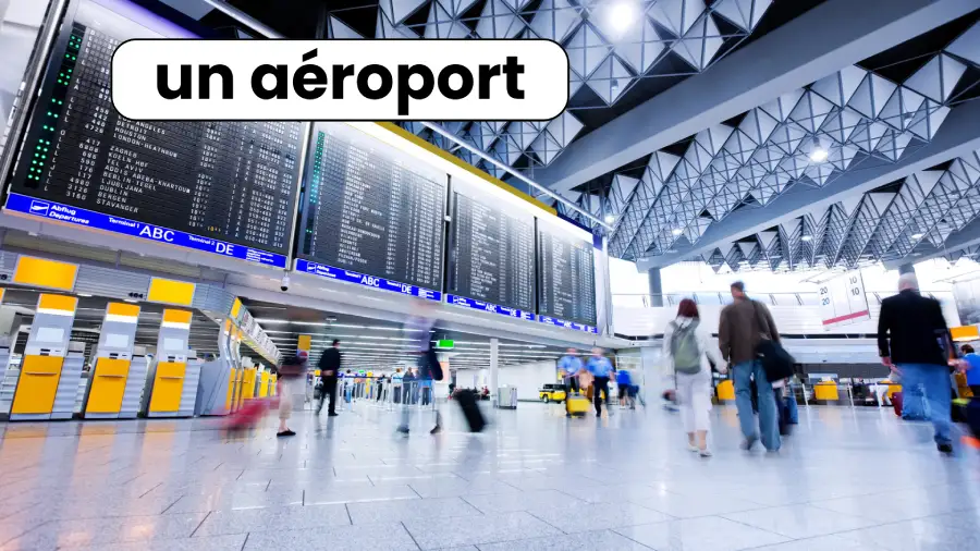 un aéroport