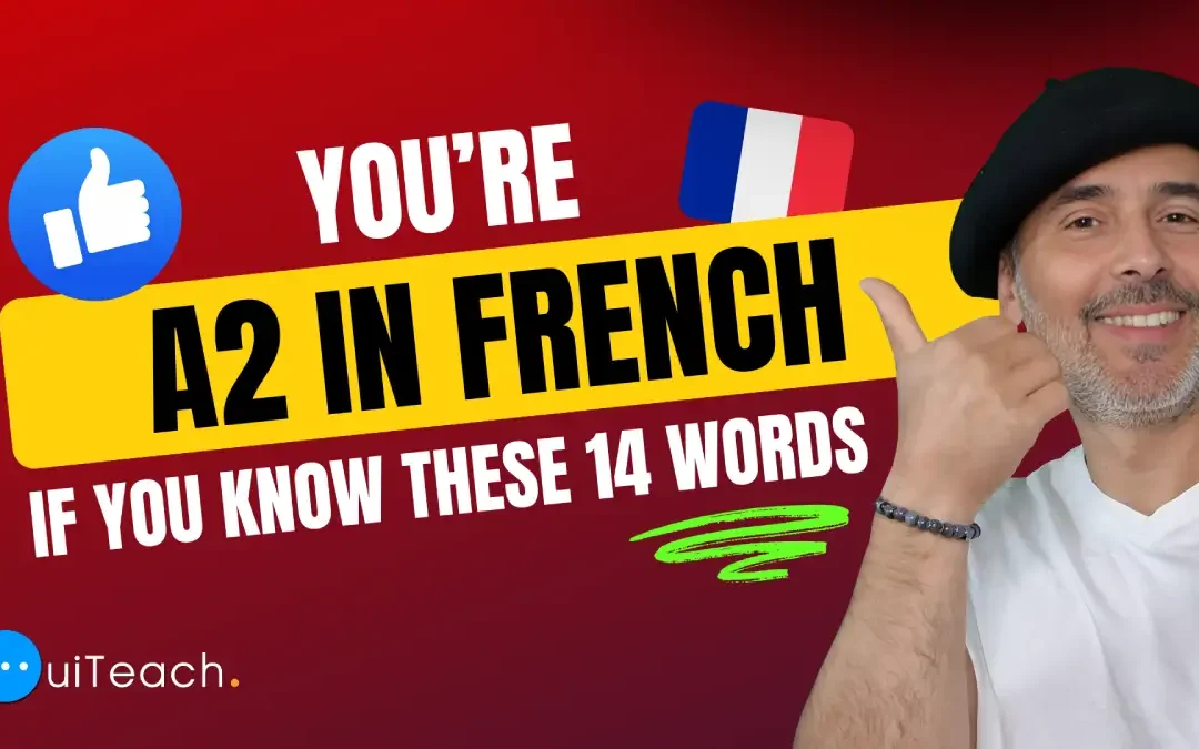 French A2 Level Test: 14 Words to Check Your Vocabulary!