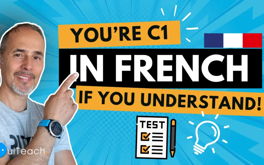 French Level C1 Test: Quiz for Advanced Learners